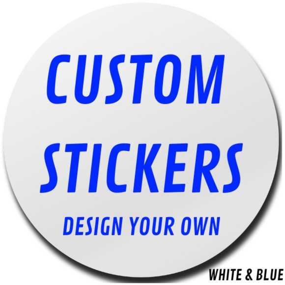 Custom Logo Stickers 2” Round Personalized Labels for Small Business Sticker - Picture 5 of 12